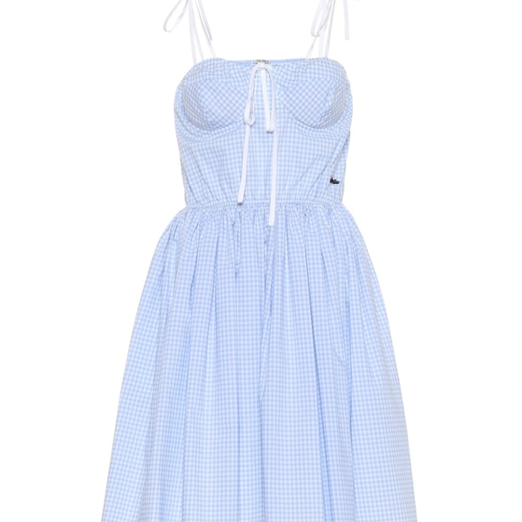 Miu Miu Dresses & Skirts - ✨️HOST PICK ✨️Miu Miu by Prada Gingham size 44 (aus 16)Cotton dress.